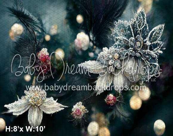 Jeweled Winter Florals (SM)