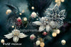 Jeweled Winter Florals (SM)