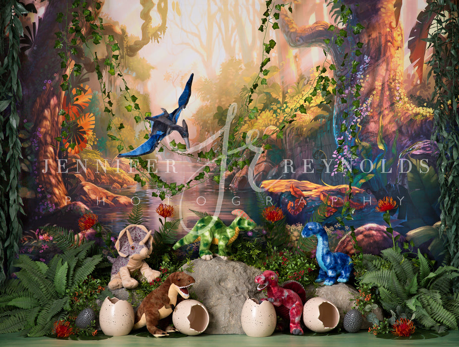 Jurassic Birthday Boy 60x80 - JR 