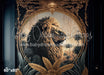 King Lion Painted Wall (MD)