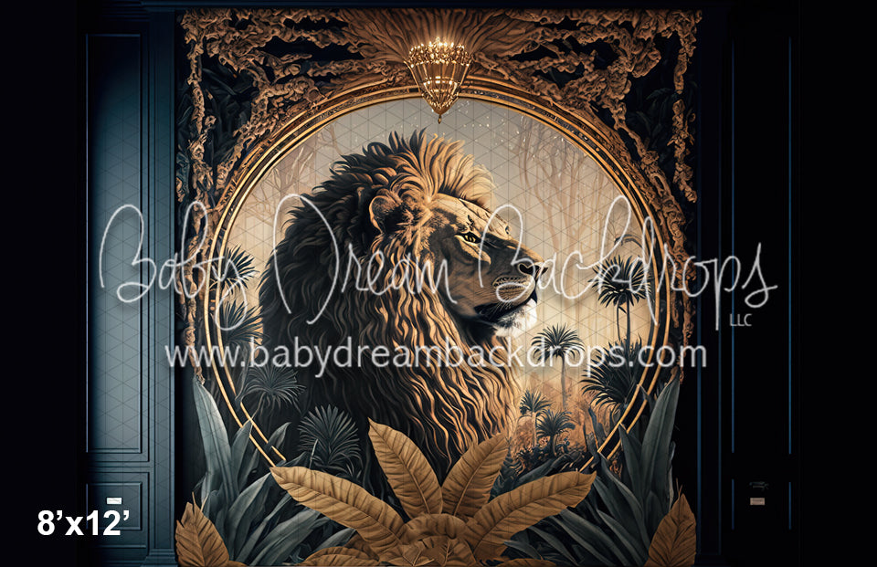 King Lion Painted Wall (MD)