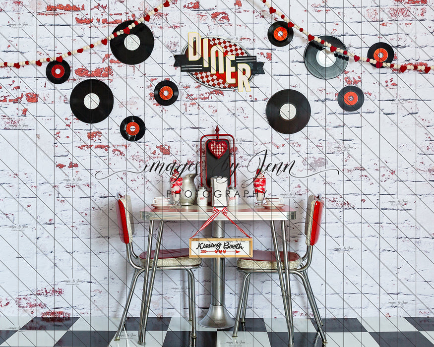 Kiss Me at the Diner Table (JG)