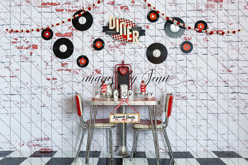 Kiss Me at the Diner Table (JG)