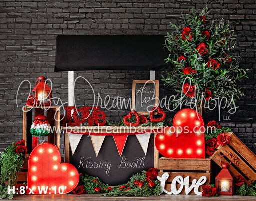 Kissing Booth Black Awning