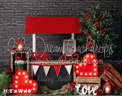 Kissing Booth Red Awning