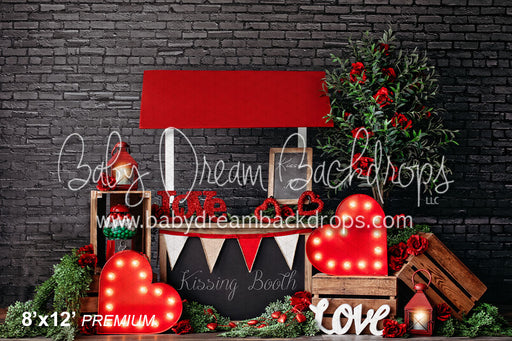 Kissing Booth Red Awning