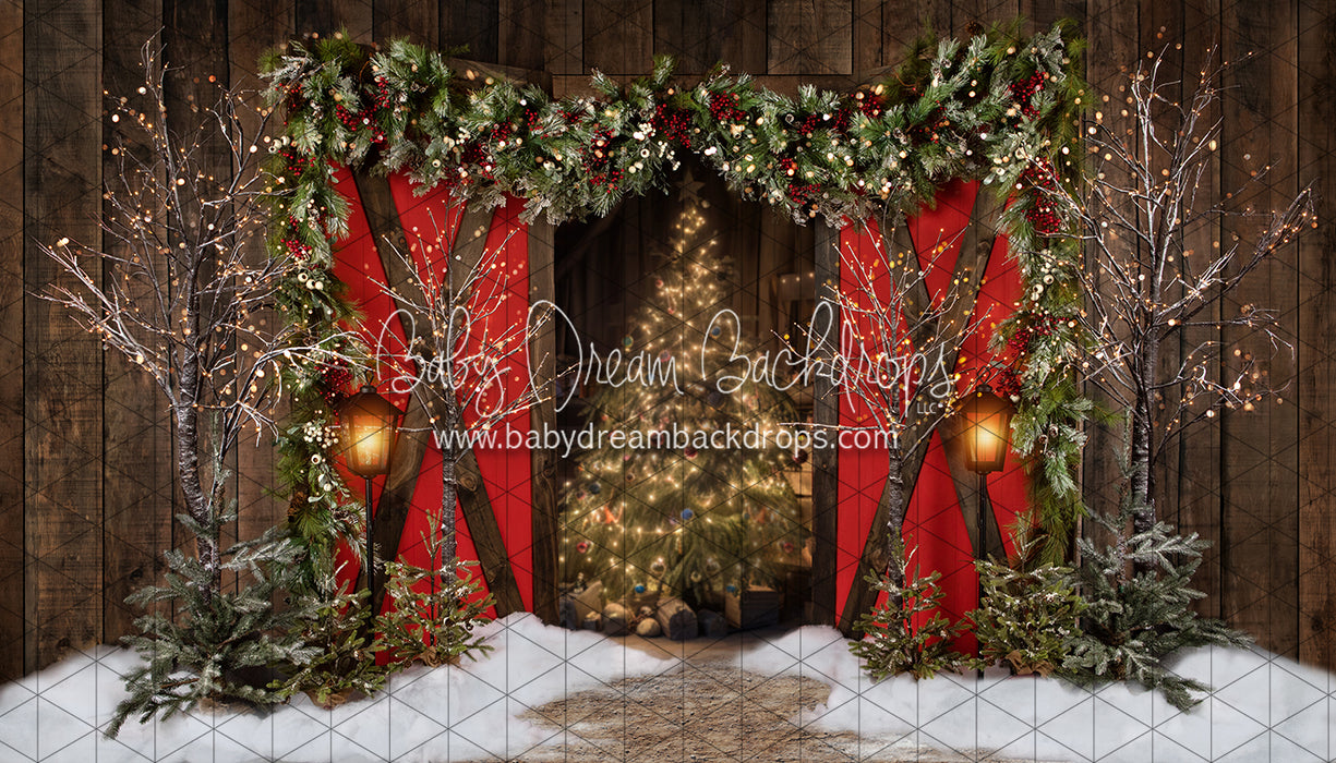 Kringle Jingle Snowy Trees (JA)