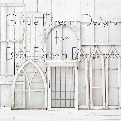 Crackled Door and Window - 8x8