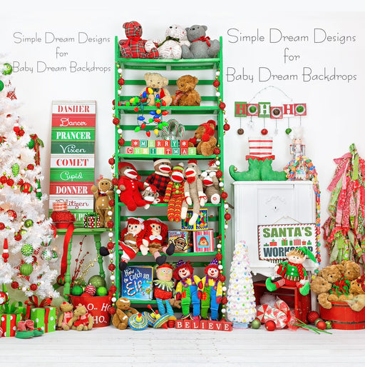 Elves Toy Room - 8x8 - SD