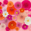 Pinwheels And Petals Pink And Orange