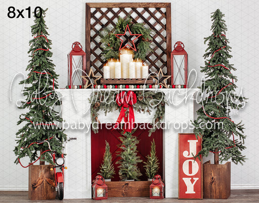 Lattice Christmas No Lights