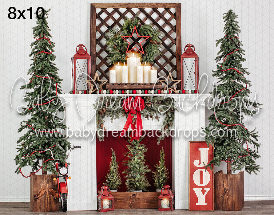 Lattice Christmas No Lights