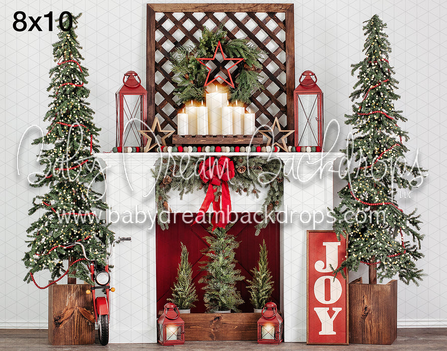 Lattic Christmas with Lights