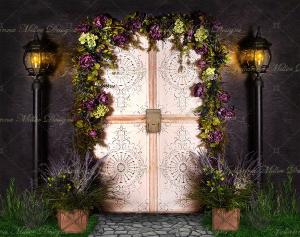 Lavender Garden Doors