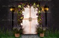 Lavender Garden Doors