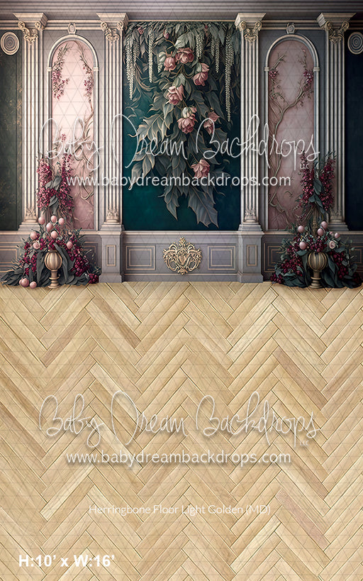 Leafy Blooms Wall Sweep (MD)