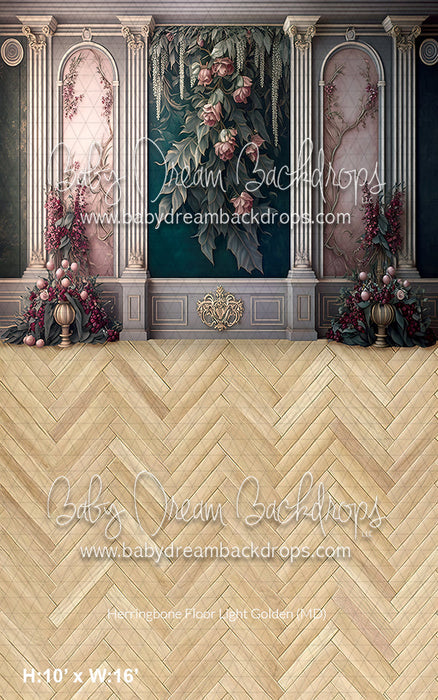 Leafy Blooms Wall Sweep (MD)