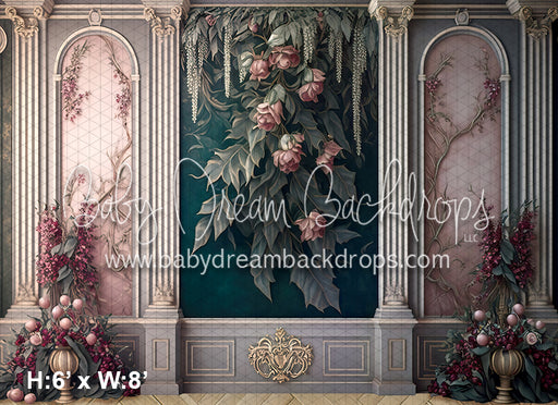 Leafy Blooms Wall (MD)