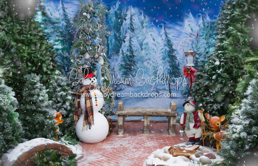 Let It Snow Snowflakes - 9x14 - CS