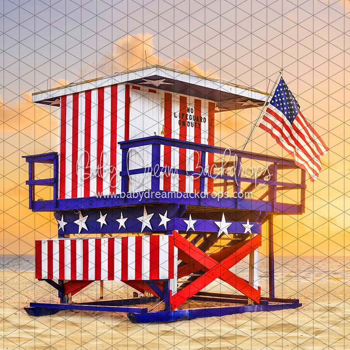 X Drop liberty life guard station cc