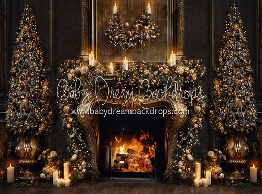 Library Glow Fireplace (JA)