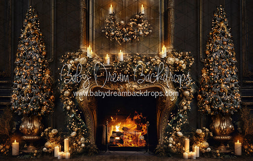 Library Glow Fireplace (JA)