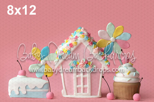 Life is Sweet in Pink (Stripes)