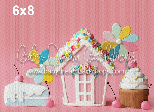 Life is Sweet in Pink (Stripes)