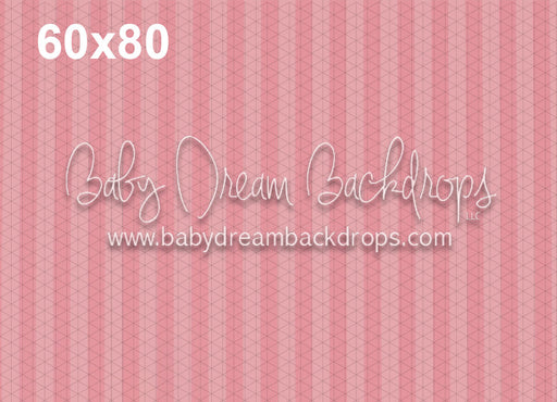 Life Is Sweet in Pink (Stripes) Floor Fabric Drop