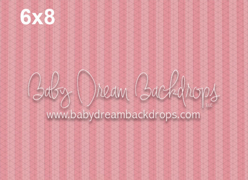 Life Is Sweet in Pink (Stripes) Floor Fabric Drop