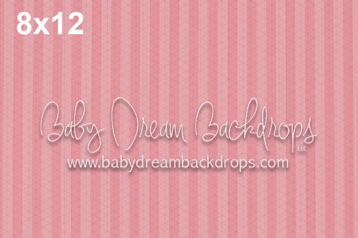 Life Is Sweet in Pink (Stripes) Floor Fabric Drop