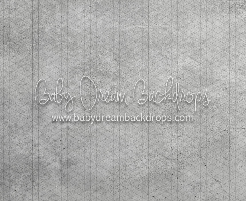 Light Gray Concrete Alley Fabric Floor (CC)