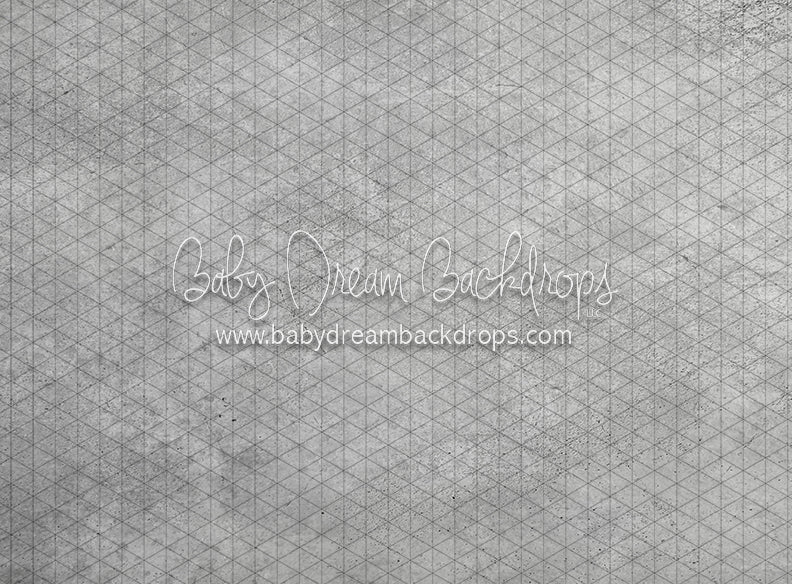 Light Gray Concrete Alley Fabric Floor (CC)