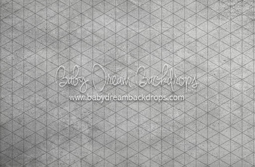 Light Gray Concrete Alley Fabric Floor (CC)