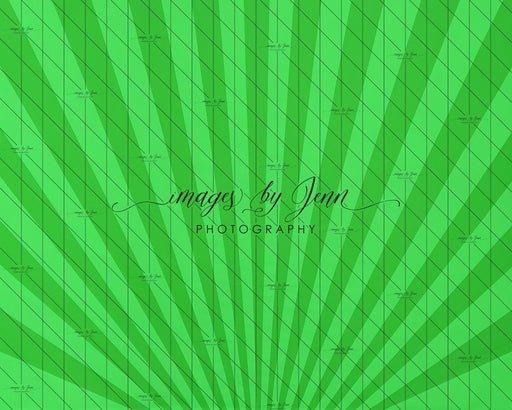 Lime Green Starburst Drop (JG)