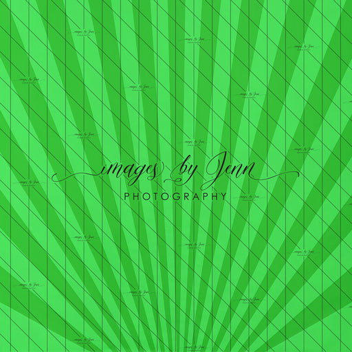 Lime Green Starburst Drop (JG)