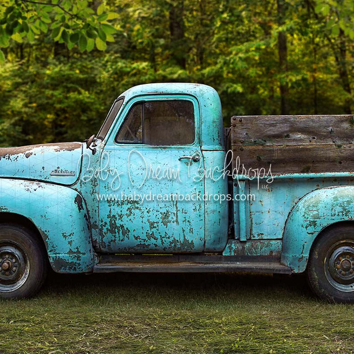 X Drop little blue truck