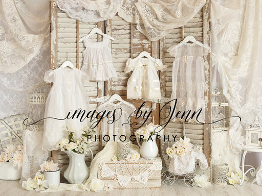 Little Girls Vintage Lace