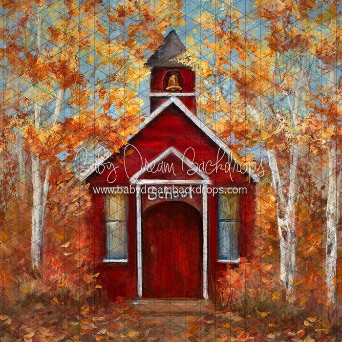 X Drop little red school house