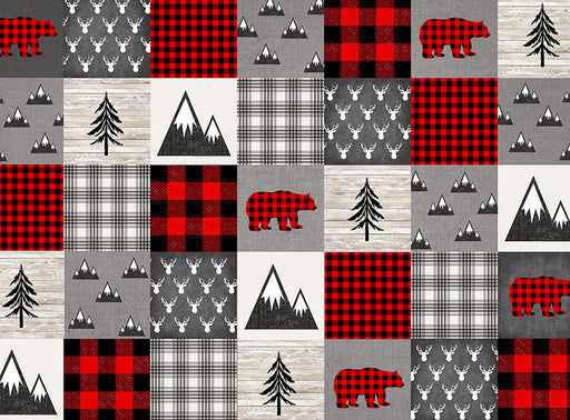 Little Man Patchwork - 60Hx80W - CC  