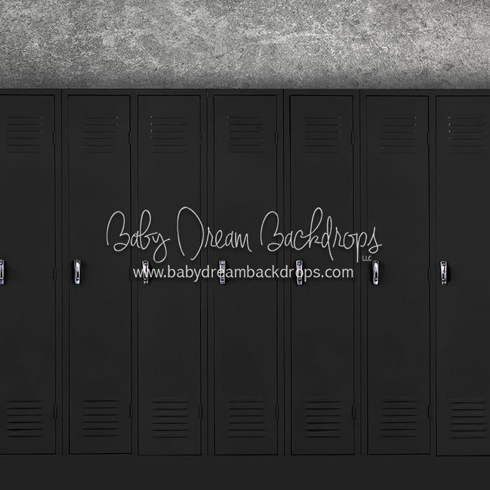 X Drop locker row charcoal