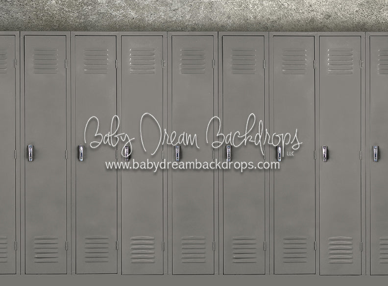 Locker Row Gray