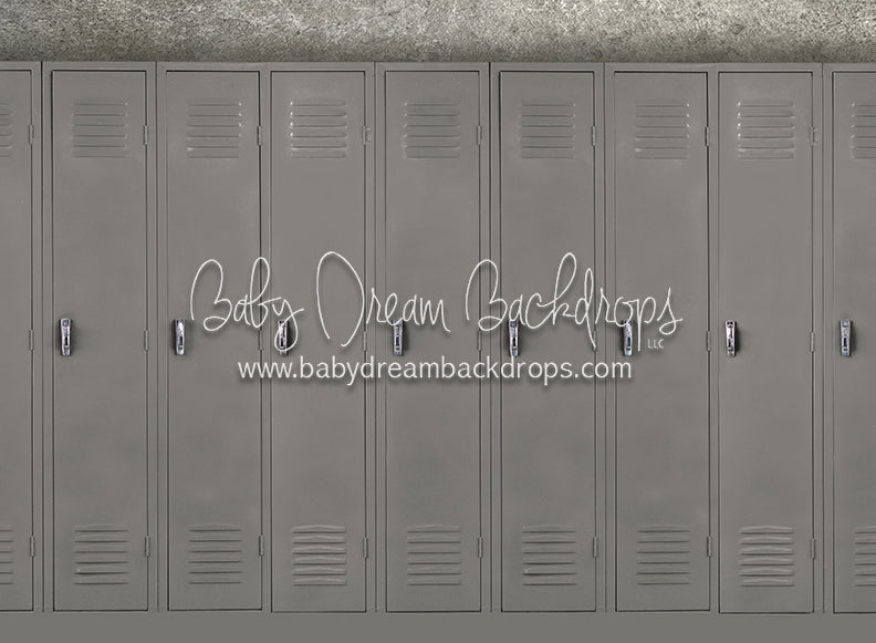 Locker Row Gray