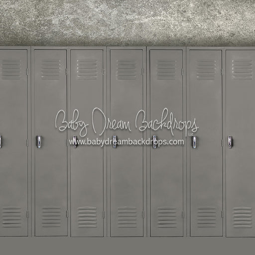 Locker Row Gray