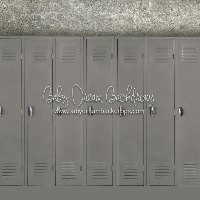 Locker Row Gray