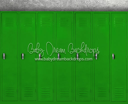 Locker Row Green