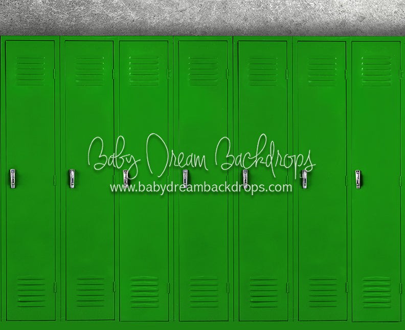 Locker Row Green