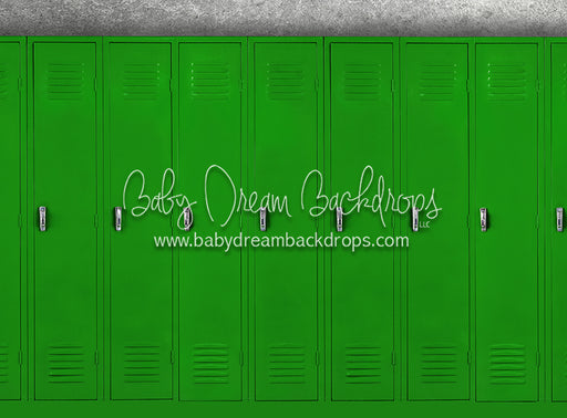 Locker Row Green