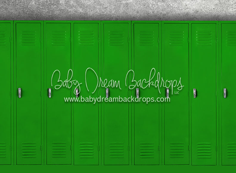 Locker Row Green