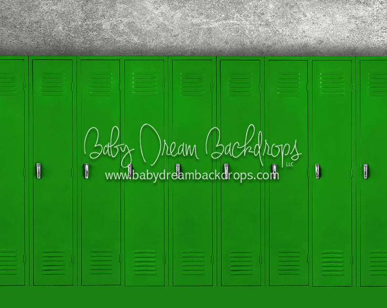 Locker Row Green